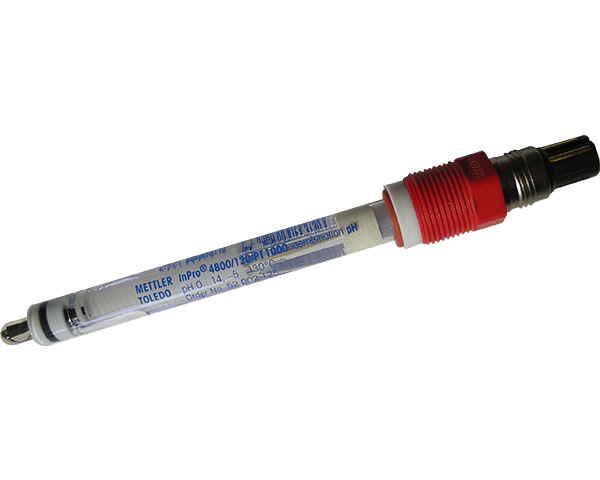InPro4800 在線pH電極 膠狀電解液 耐壓、耐污染、耐介質反滲 自動溫